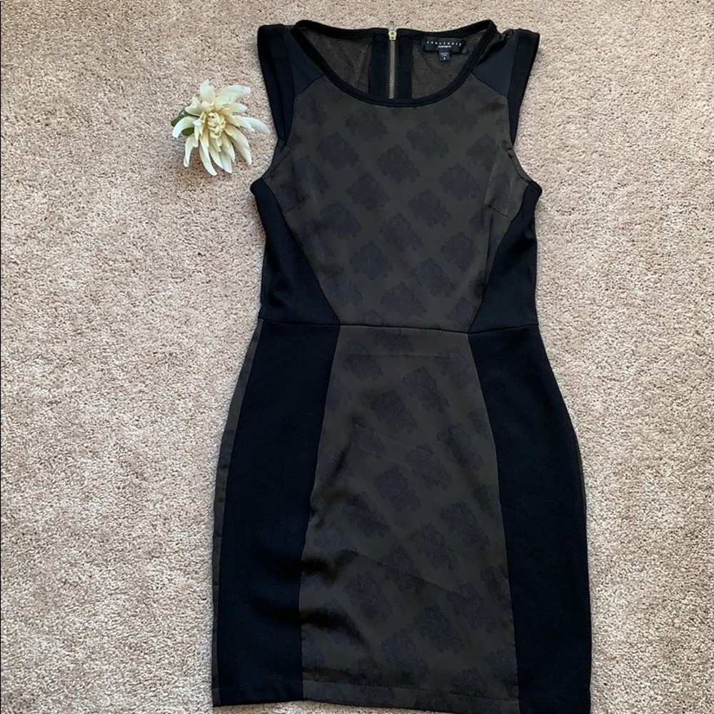 Dress with Sheer Back
